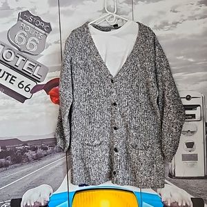 Cabi sweater beautiful multi color heavy weight knit.